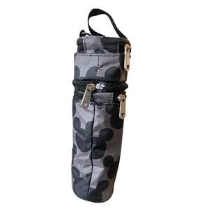 Disney Insulated Baby Bottle Cooler Keeper 3 Compartments Zip Top Carry Strap